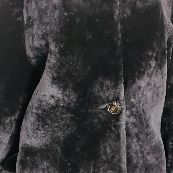 BRAND: Sandro Sheepskin Shearling Coat - SIZE: 0 - Picture 4 of 16